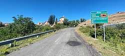 Subiendo al puerto de La Rasa