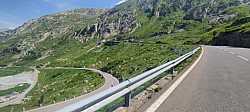 Grimselpass tras una ardua ascensión, y sigue y sigue