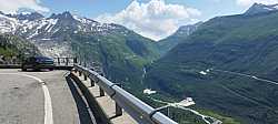 Vaya paisajes en el ascenso al Grimselpass, Suiza