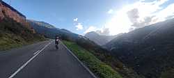 Carretera Montañosa en el Puerto de San Lorenzo, largo pero duro!