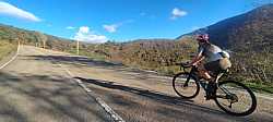 Carretera Sinuosa y buena que esconde dureza en Puerto de San Lorenzo