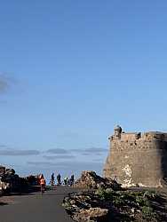 Castillo de Sata Bárbara ya como último punto destacable de nuestra ruta
