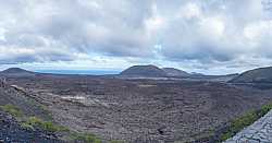 Paisaje volcánico en Timanfaya, Lanzarote
