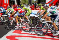 Valverde y contador en etapa
