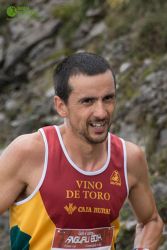 Ricardo Mayordomo fotografiado por Ezequiel García Colau en el Angliru