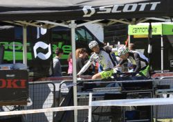 Joan y Juan Corriendo la Volcat 2015