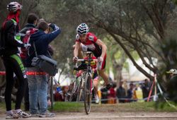 La habilidad de los ciclistas es increíble