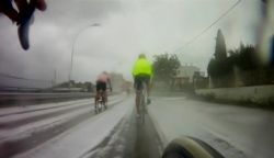 Mal tiempo en la marcha de Ayora 2011