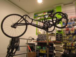 Un trike de cerca