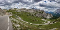 Durisima subida a Lavaredo
