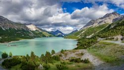 Lago di Cancano muy cerca de Bormio
