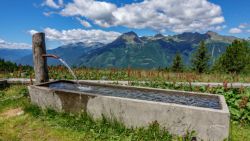 Las fuentes en dolomitas sacan un agua más fría que la nevera