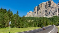 Passo Sella en Dolomitas