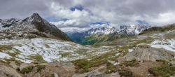 Vistas desde la cumpre del Gavia en Julio