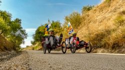 Jose Miguel y Marta viajando en trike, un punto de vista