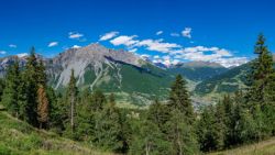 Bormio desde el fuerte