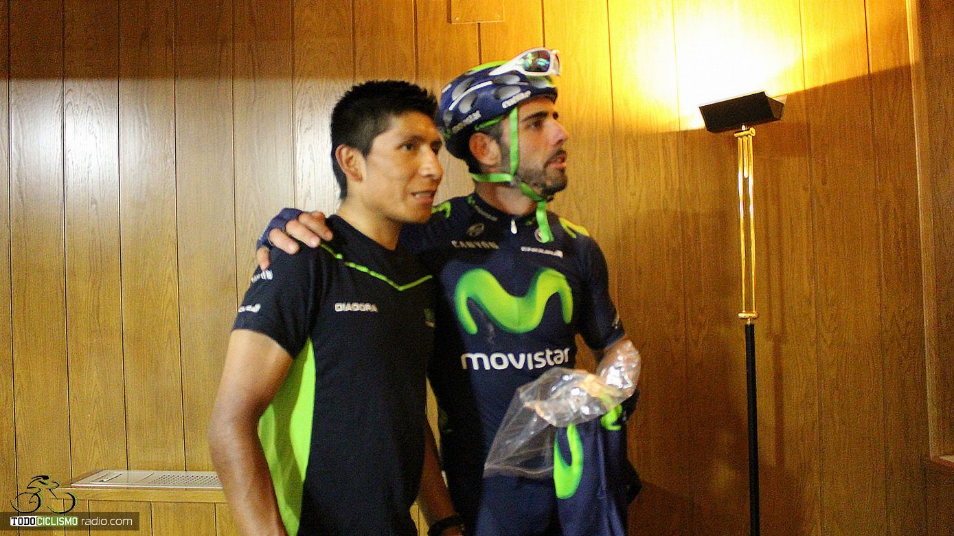 a Nairo Quintana con Retto, Everest en Valencia con Miguel Angel Granero